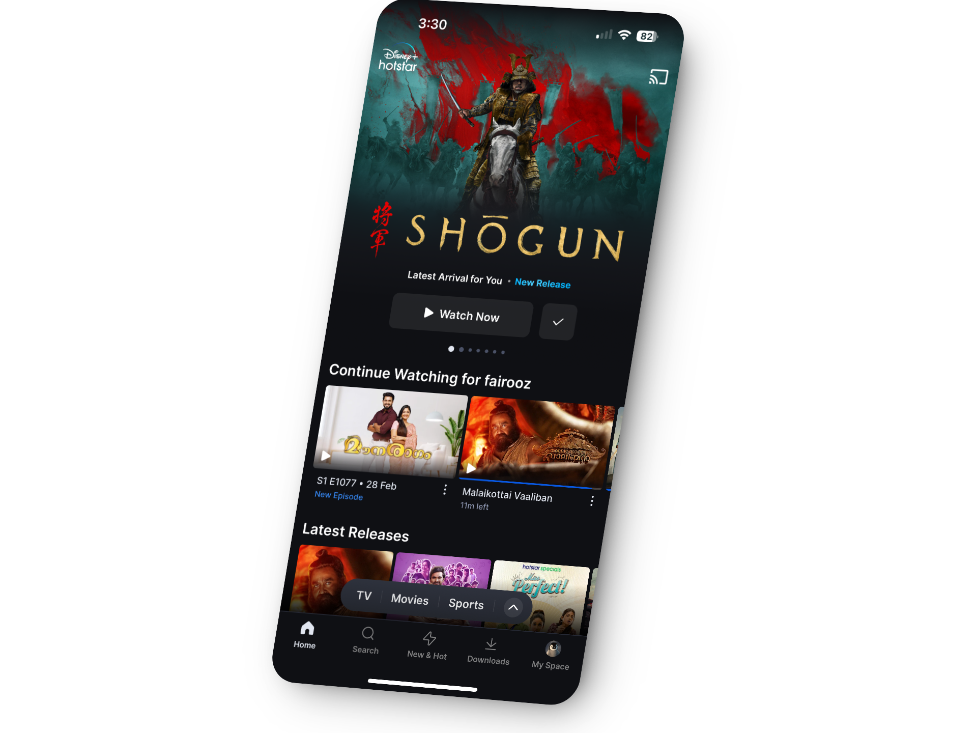 The redesigned Disney+ Hotstar mobile experience